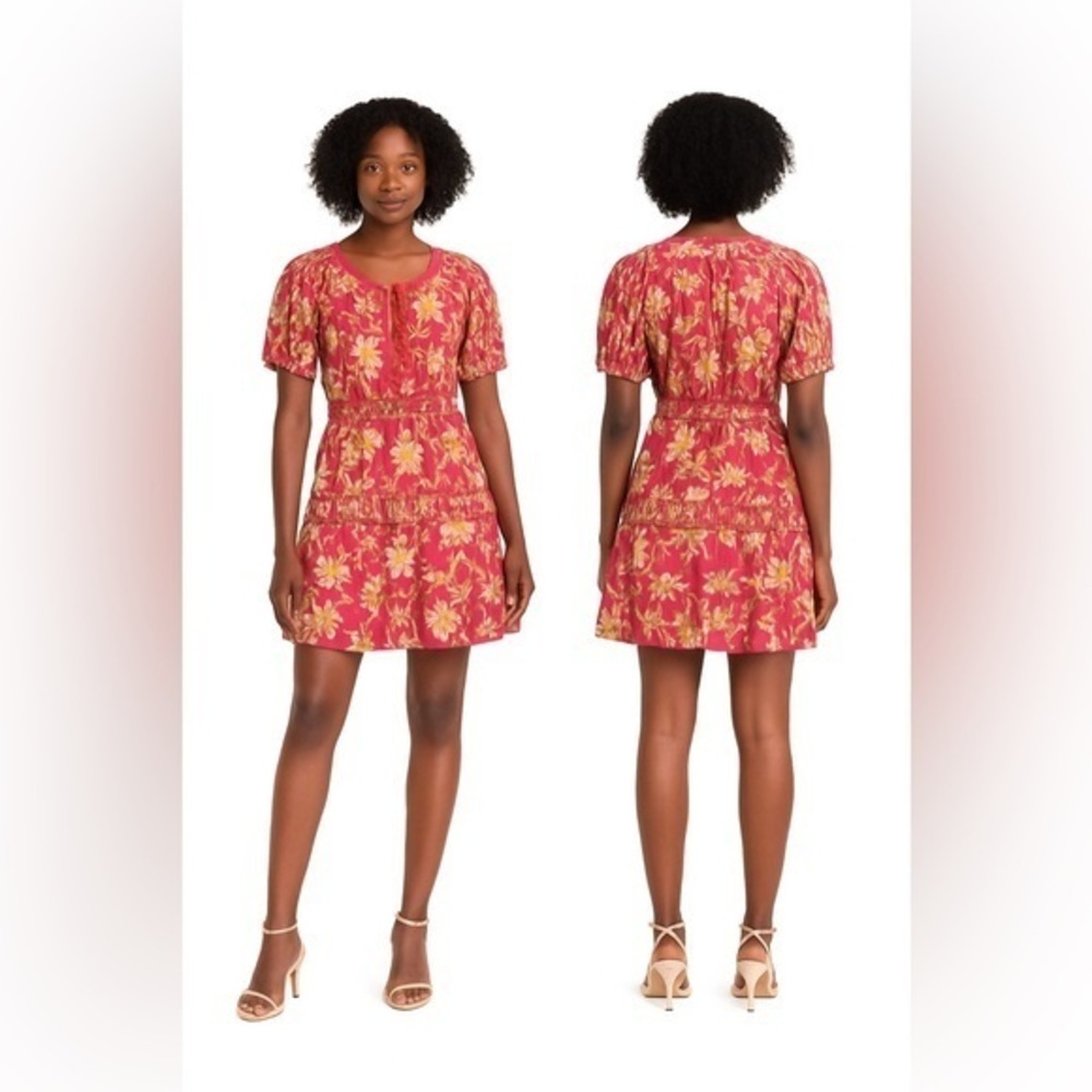 Chic Floral Mini Dress